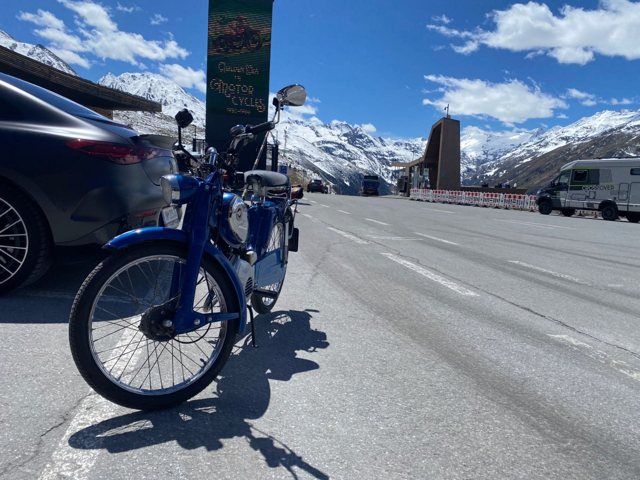 Zündapp Bergsteiger am Timmelsjoch Eröffnung 2026