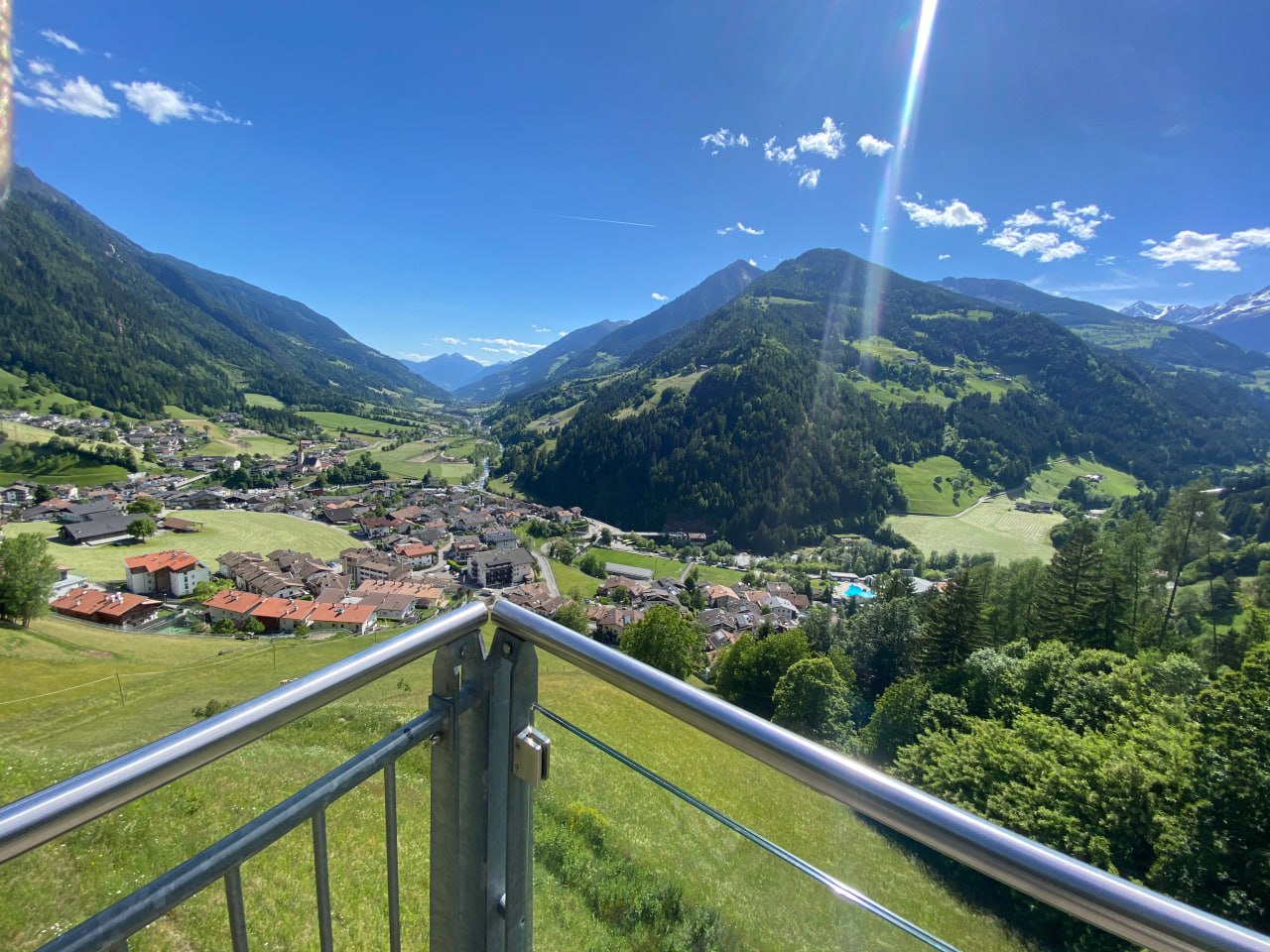 Panoramablick ins Passeiertal von der Edelweisshütte