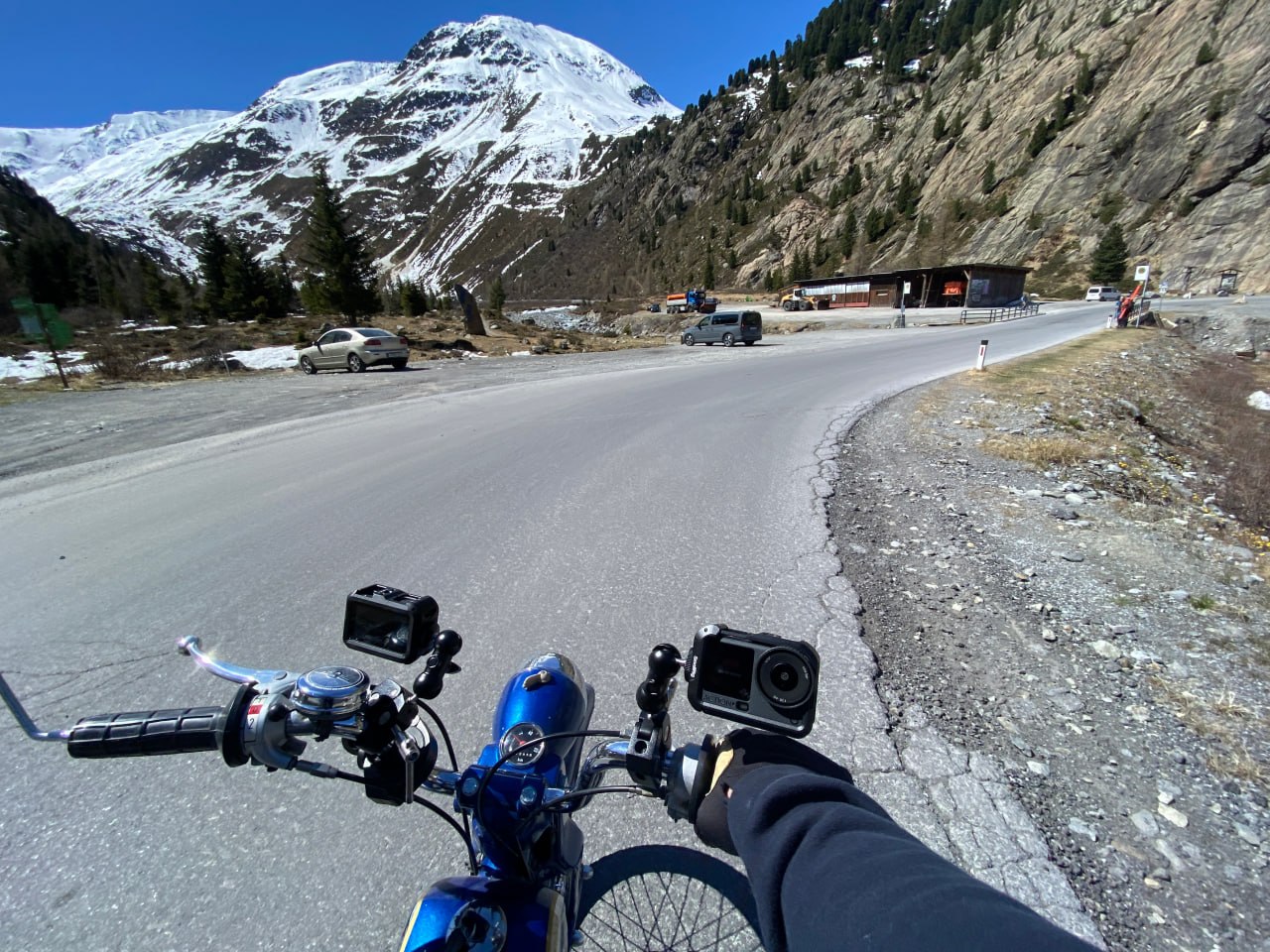 Onboard Zündapp Kaunertaler Gletscherstraße