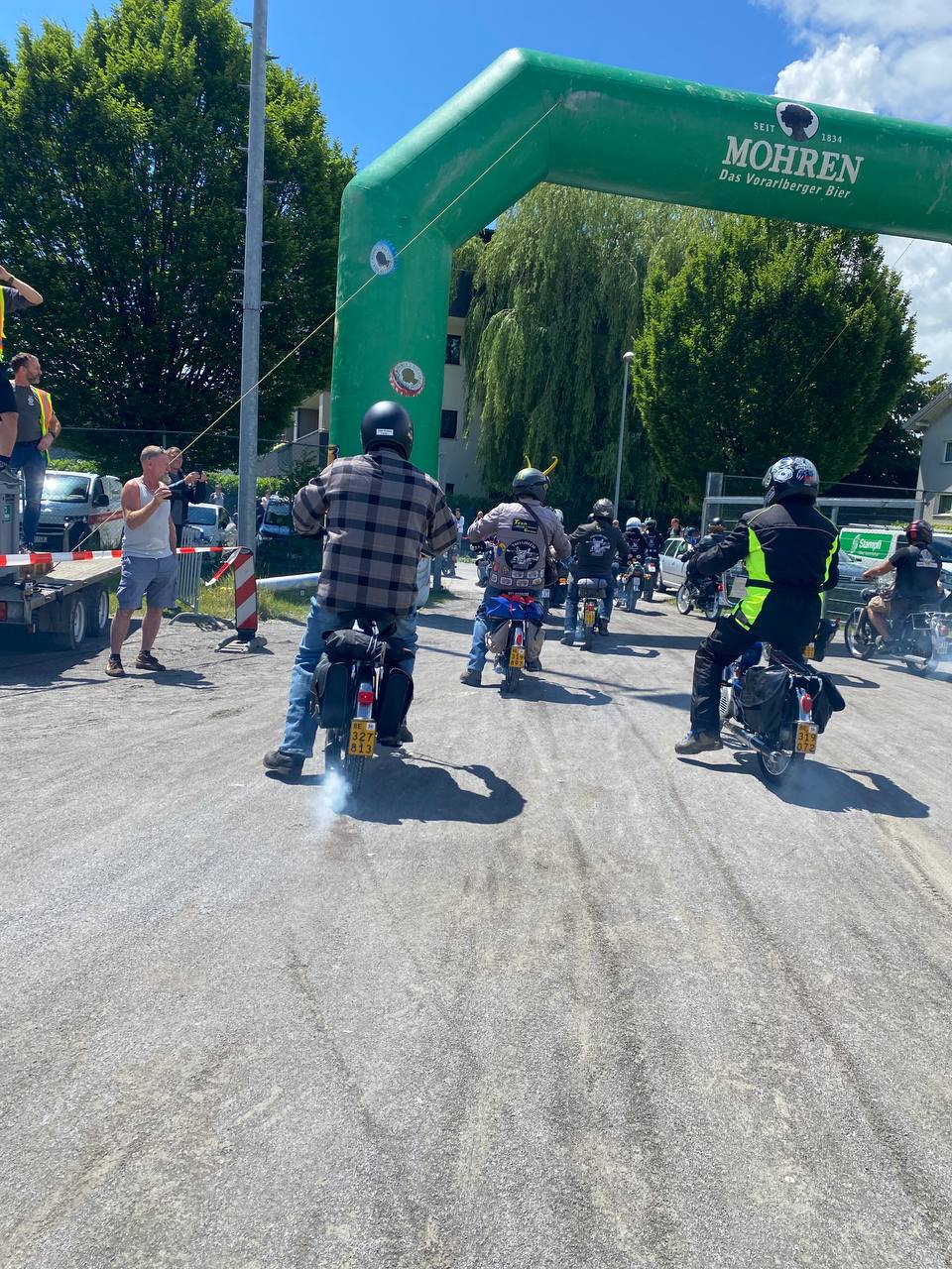 Start in Hohenems - Vorarlberger Moped Ride 2026